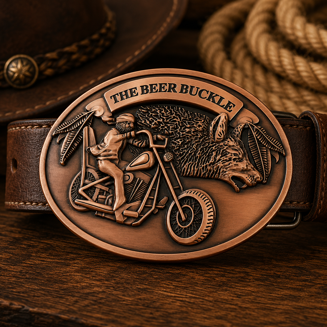 Beer Belt Buckle