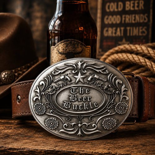 Beer Belt Buckle