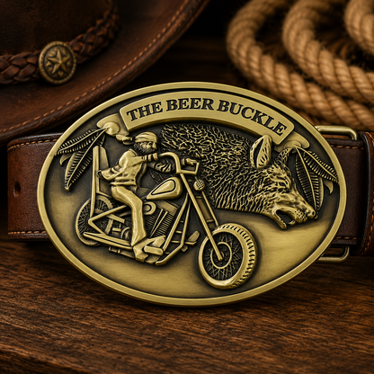 Beer Belt Buckle